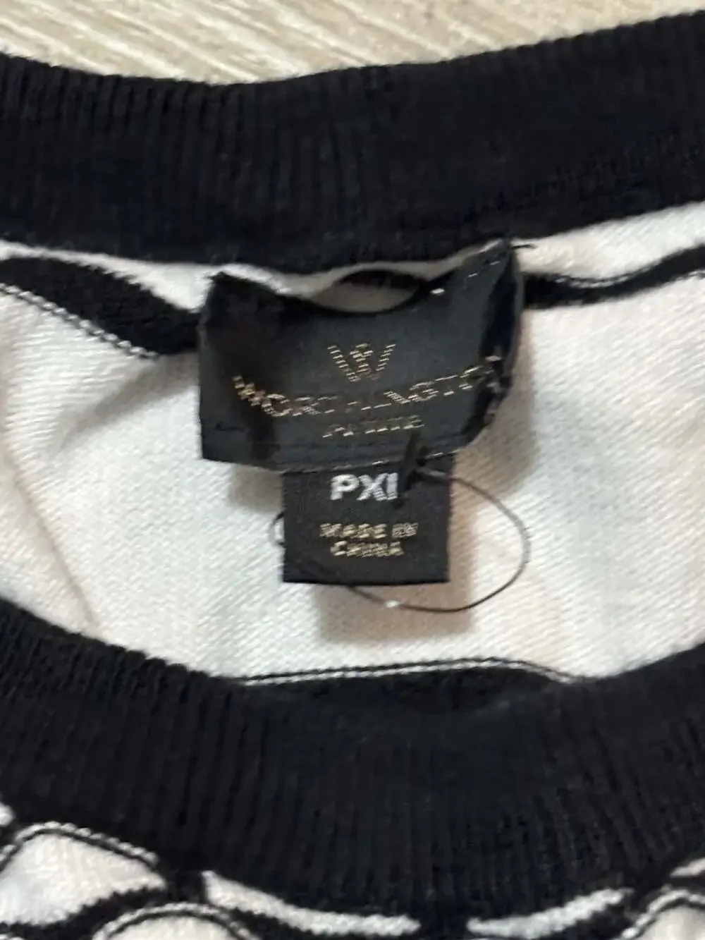 Worthington Black and White sweater